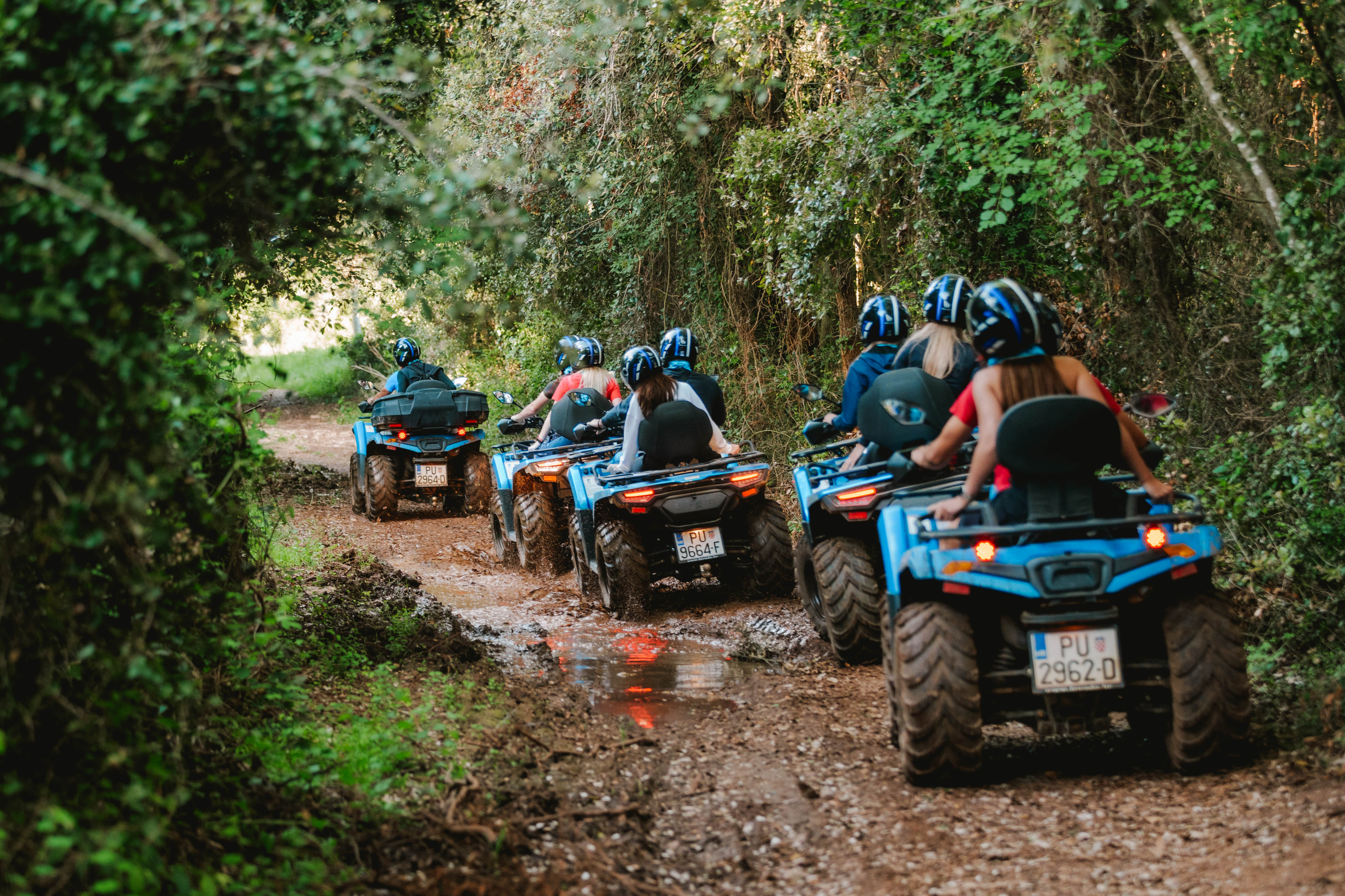 Exciting ATV adventure through Istrian landscapes