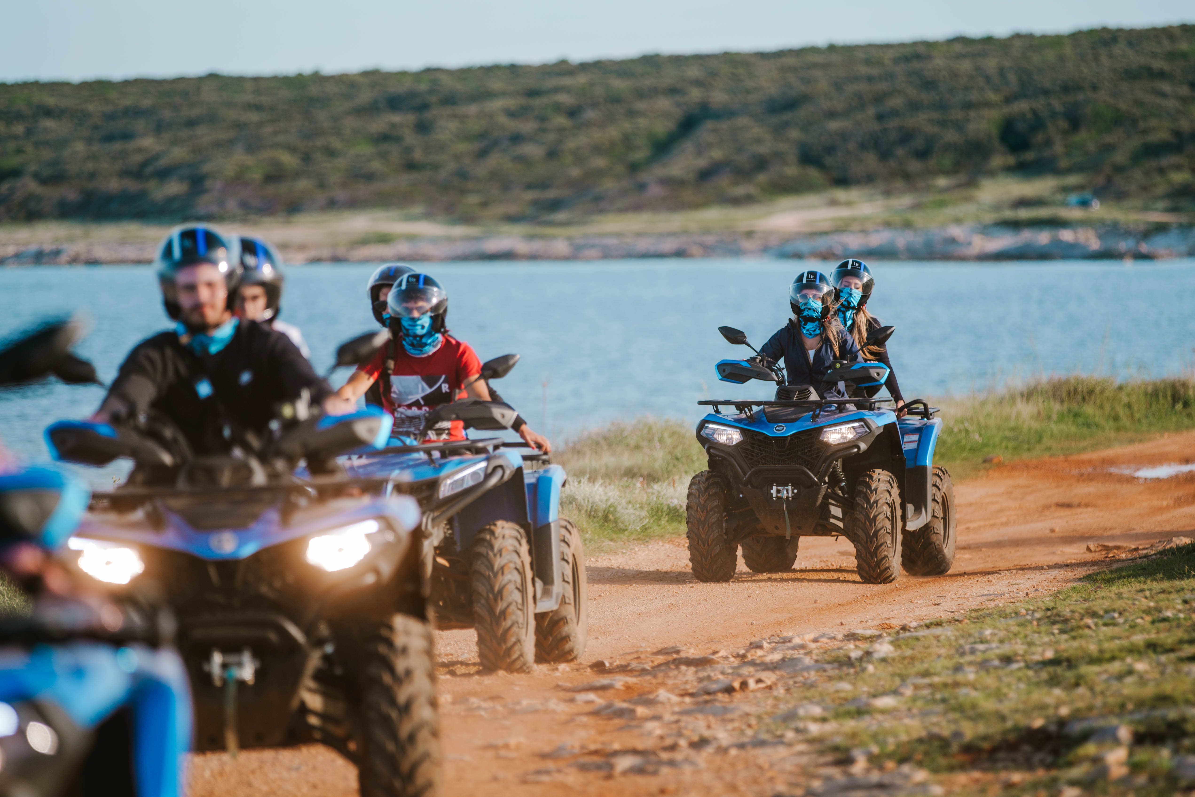 Coastal ATV tour with stunning sea views