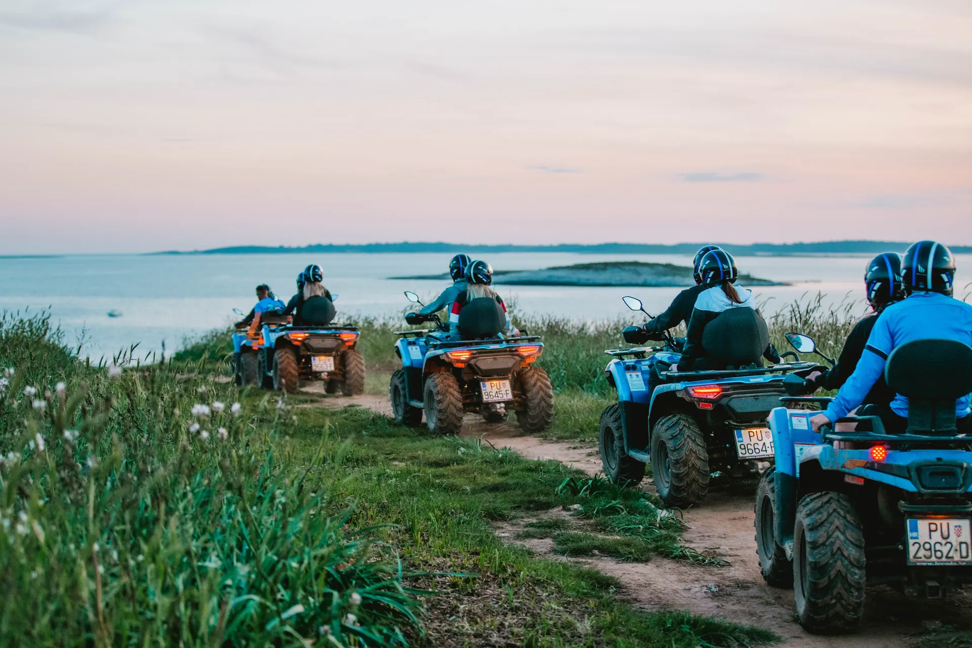 ATV exploration of the Istrian Riviera